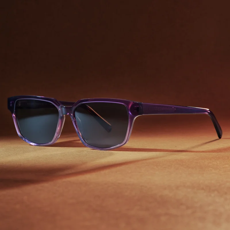 30sundays Unisex MAWJ Sunglasses - Lens Size: 52 mm - Purple
